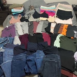 Huge lot of maternity clothes